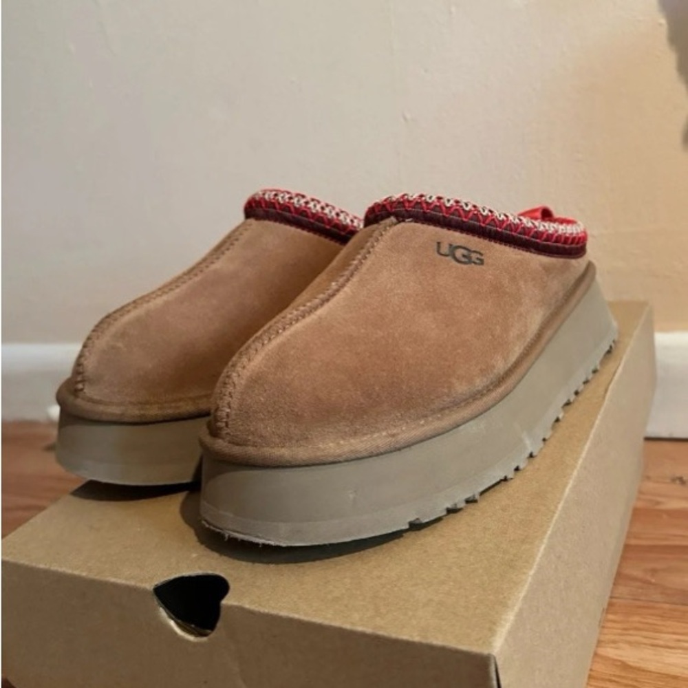 Ugg Chestnut Tazz Platform Tasman Slippers Shoes Women View 3